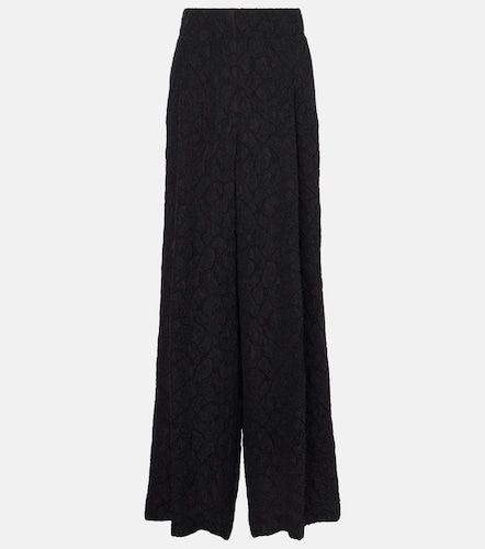 Pantaloni a gamba larga e vita alta - Dries Van Noten - Modalova