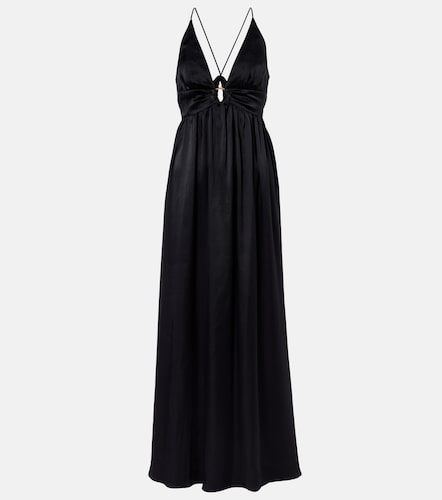 Vestido largo Meteora de satén de seda - Heidi Klein - Modalova
