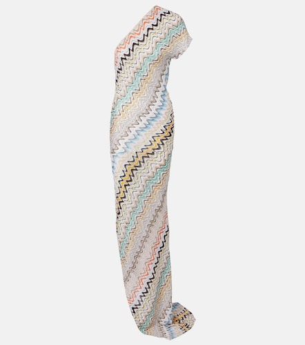 Wave one-shoulder maxi dress - Missoni - Modalova