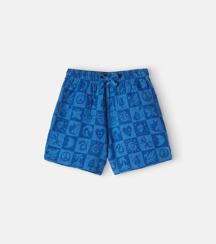 Shorts Arto de algodón a cuadros - Molo - Modalova