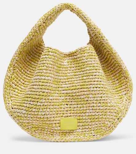 Olivia Medium raffia top-handle bag - Khaite - Modalova
