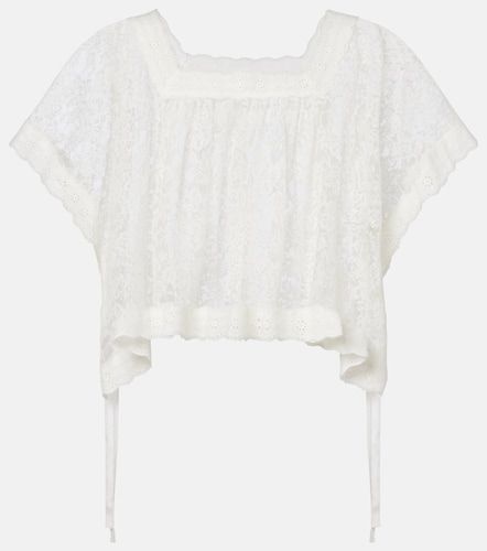 Doen Vennette lace crop top - Doen - Modalova