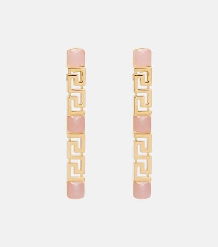 Versace Orecchini pendenti Greca - Versace - Modalova