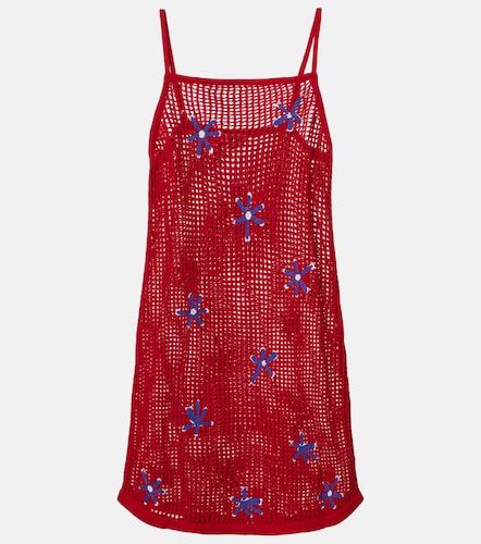 Vestido de playa Rio de croché de algodón - Staud - Modalova