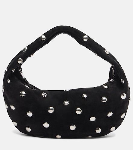 Borsa Olivia Medium in suede con borchie - Khaite - Modalova