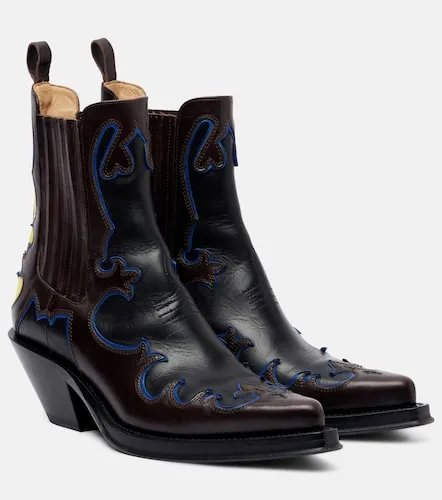 Cassidy leather cowboy boots - Gabriela Hearst - Modalova