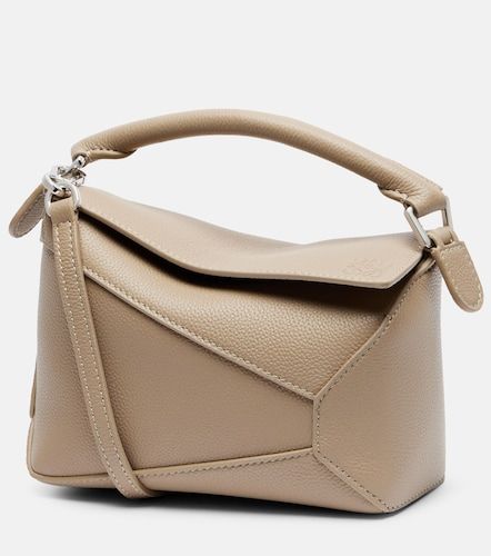 Puzzle Edge Mini leather top-handle bag - Loewe - Modalova