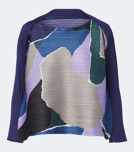 Surprise! printed pleated top - Pleats Please Issey Miyake - Modalova