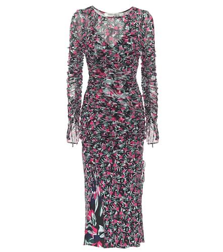 Corinne printed mesh midi dress - Diane von Furstenberg - Modalova