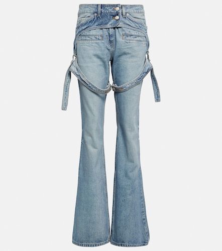 Courreges Mid-rise bootcut jeans - Courreges - Modalova