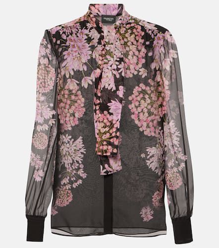 Printed silk georgette blouse - Giambattista Valli - Modalova