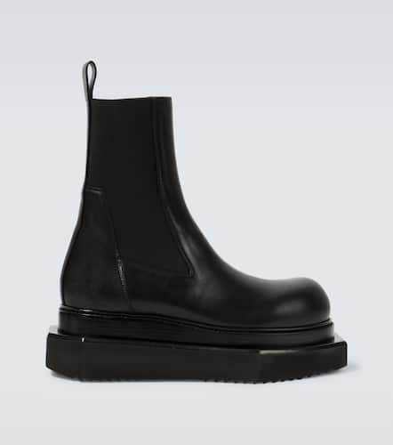 Beatle Turbo Cyclops leather ankle boots - Rick Owens - Modalova