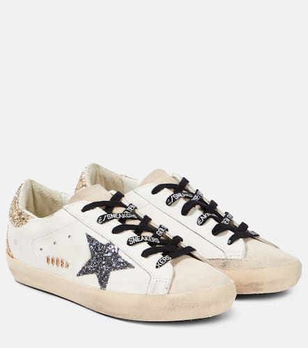 Super-Star leather sneakers - Golden Goose - Modalova