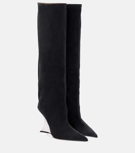 Nina 105 suede knee-high boots - Paris Texas - Modalova