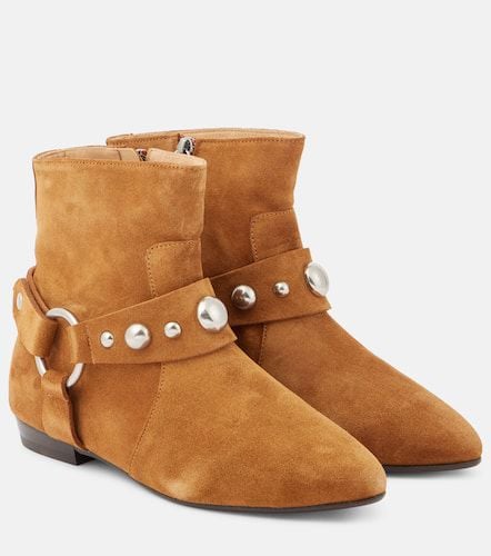 Siago embellished suede ankle boots - Isabel Marant - Modalova