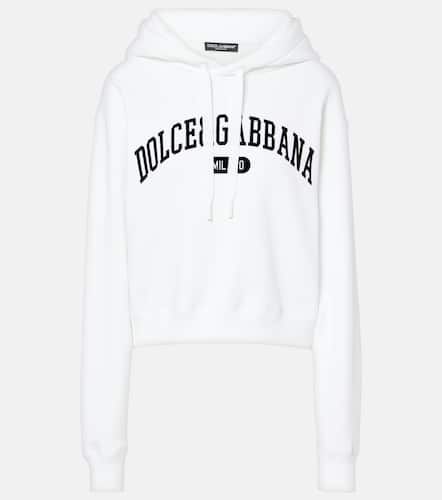 Dolce&Gabbana Logo cotton hoodie - Dolce&Gabbana - Modalova