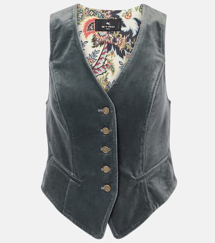 Etro Gilet in velluto - Etro - Modalova