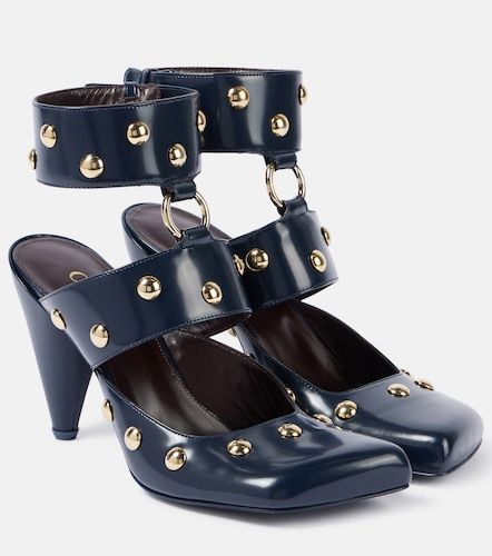 Chloe Jade studded leather pumps - Chloe - Modalova