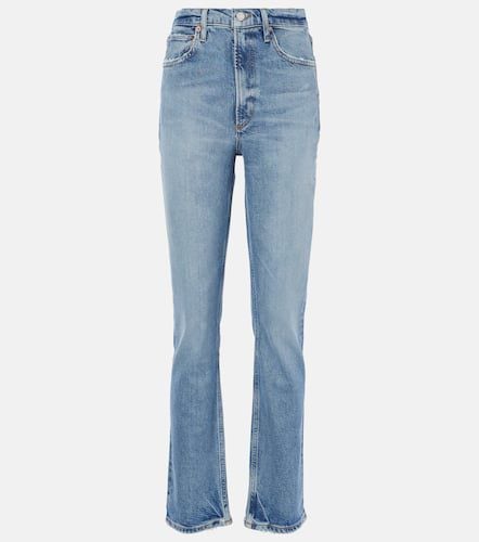 Jeans rectos 90s" de tiro medio cropped - Agolde - Modalova