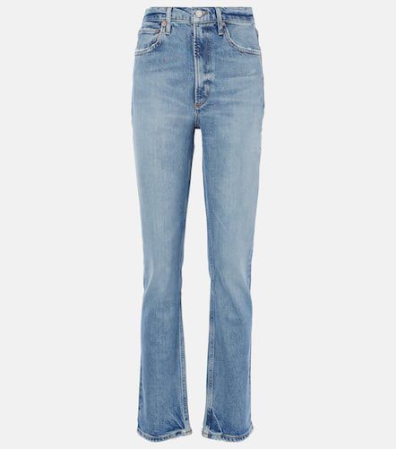 Mid-Rise Cropped Straight Jeans 90s" - Agolde - Modalova