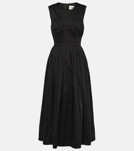 Delphine gathered cotton-blend midi dress - Tove - Modalova