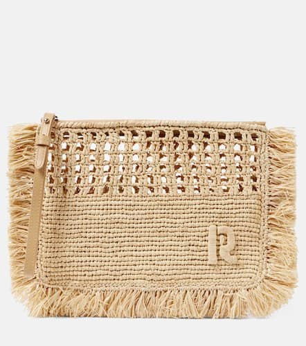 Rabanne Pouch de rafia con flecos - Rabanne - Modalova