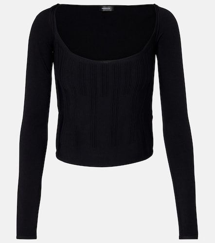 Mugler Top de punto - Mugler - Modalova
