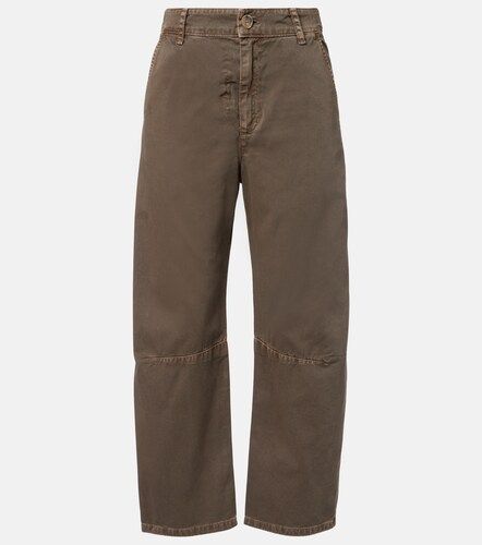 Pantalones barrel Alexis de algodón - Velvet - Modalova