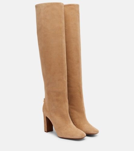 Stivali cuissardes in suede - Dolce&Gabbana - Modalova