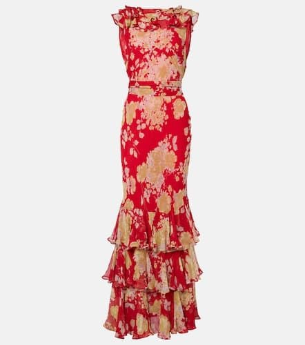 Rixo Rio floral ruffled gown - Rixo - Modalova