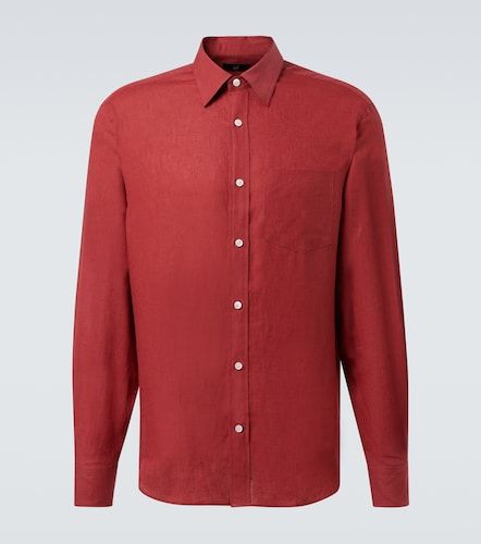 Dunhill Hemd aus Leinen - Dunhill - Modalova