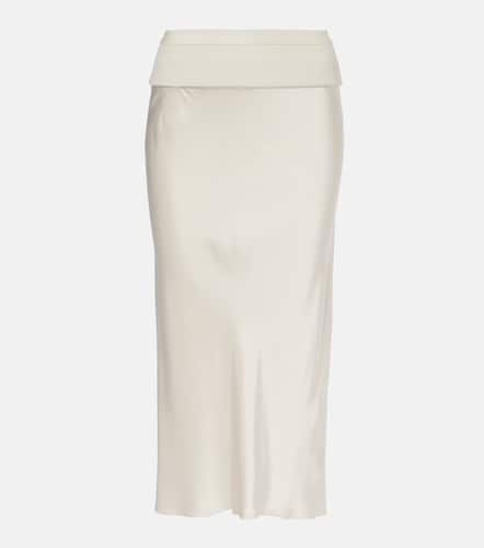 Rick Owens Satin midi skirt - Rick Owens - Modalova