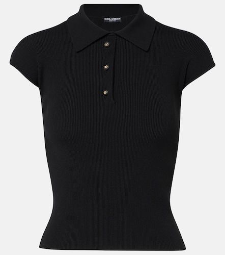 Dolce&Gabbana Polo acanalado - Dolce&Gabbana - Modalova