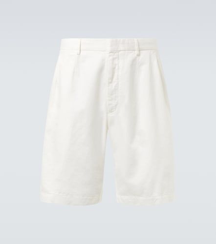 Zegna Bermudas de algodón y lino - Zegna - Modalova