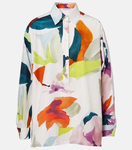 Top Verace de algodón estampado - Max Mara - Modalova