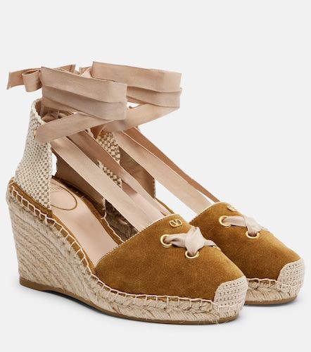 Resort suede espadrille wedges - Valentino Garavani - Modalova
