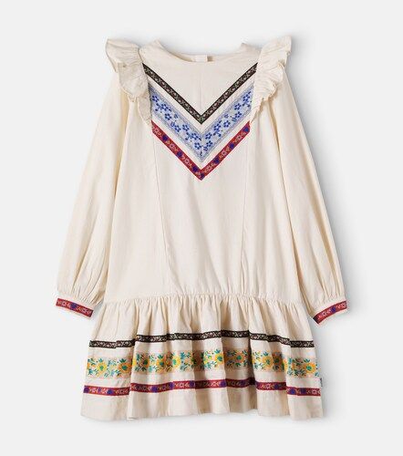 Vestido Consuela de algodón con volantes - Molo - Modalova