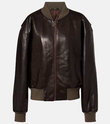 Morisel leather bomber jacket - The Row - Modalova