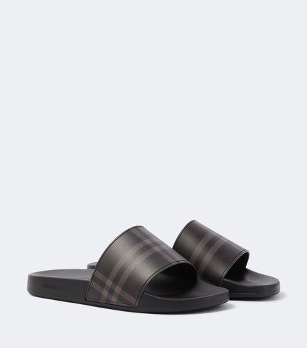 Sandalias con Check - Burberry - Modalova