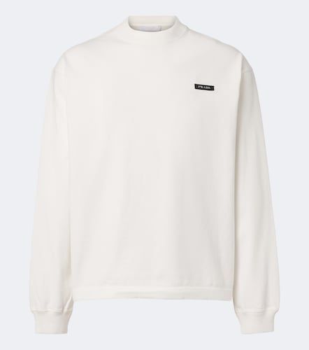 Camiseta de jersey de algodón - Prada - Modalova