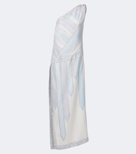One-Shoulder Robe Iride aus Seidentwill - Pucci - Modalova