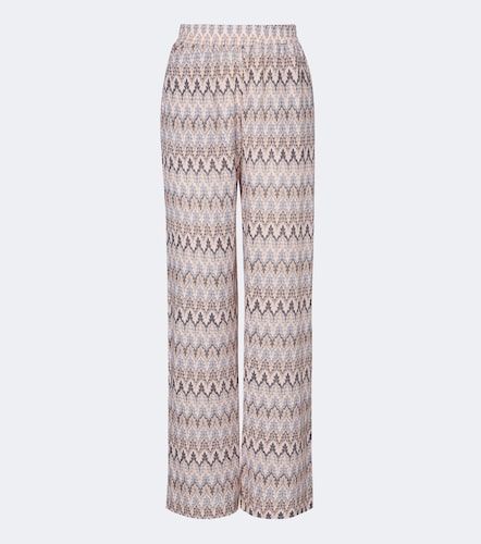 Weite Hose Olivia aus Strick - Melissa Odabash - Modalova