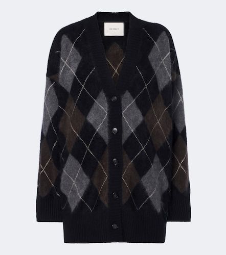 Elaria argyle cashmere cardigan - Lisa Yang - Modalova