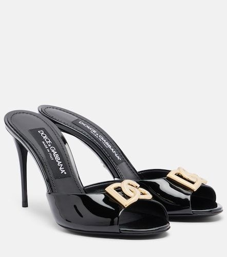 Dolce&Gabbana Mules DG de charol - Dolce&Gabbana - Modalova