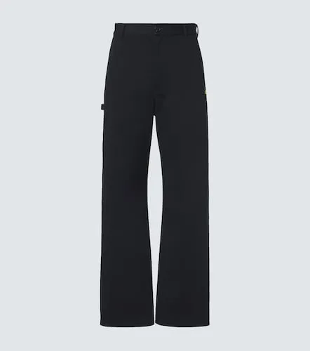 Pantalones rectos de lona de algodón - Loewe - Modalova