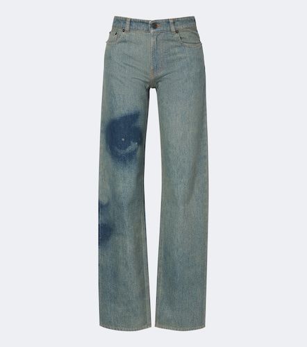 Jeans regular con stampa - Jean Paul Gaultier - Modalova