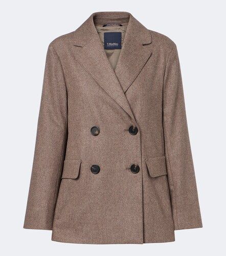 Blazer in lana doppiopetto - 'S Max Mara - Modalova