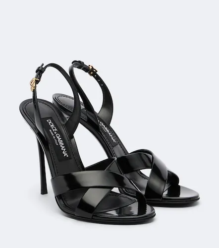 Dolce&Gabbana Sandalen DG aus Leder - Dolce&Gabbana - Modalova