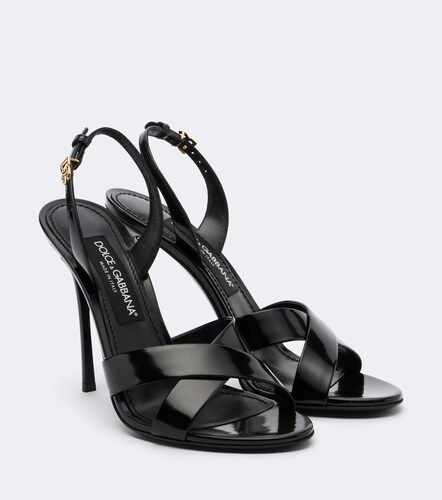 Dolce&Gabbana Sandali in pelle - Dolce&Gabbana - Modalova