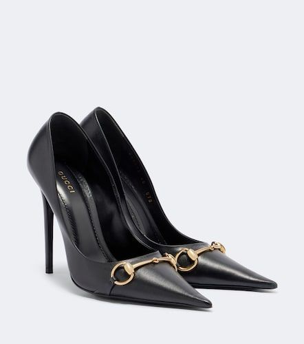 Gucci Donna Horsebit leather pumps - Gucci - Modalova